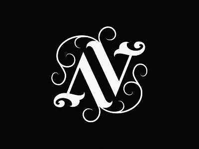 AV Monogram av letter a logo monogram