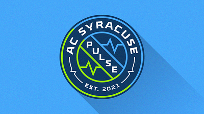 AC Syracuse Pulse Concept branding crest design football logo new york pulse soccer syracuse