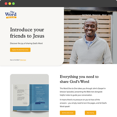 The Word One to One | Squarespace Web Design squarespace
