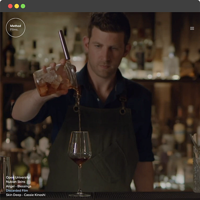 Method Films | Squarespace Web Design squarespace