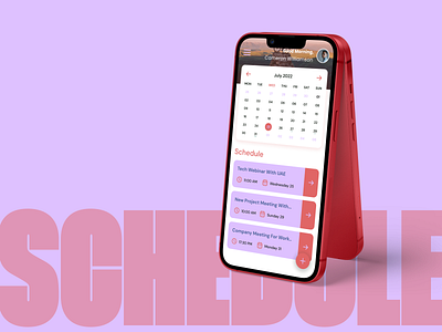 Schedule DailyUI 071 app design daily ui 071 daily ui inspiration dailyui dailyui 71 mobile app design mobile app ui design mobile ui design product app design schedule scheduler task task scheduler tasks ui