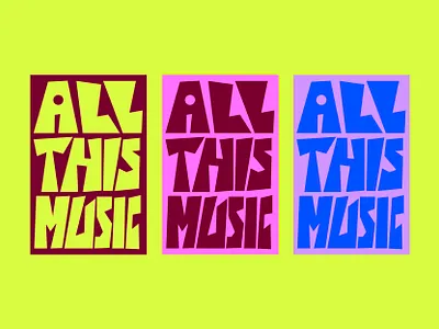 Music saves our souls art colorful design flat illustration lettering typography