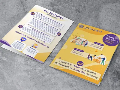 GreyQuest Corporate Branding banner branding brochure