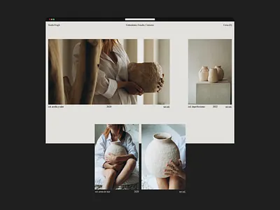 Studio Fragil - Col. branding design minimal ui ux