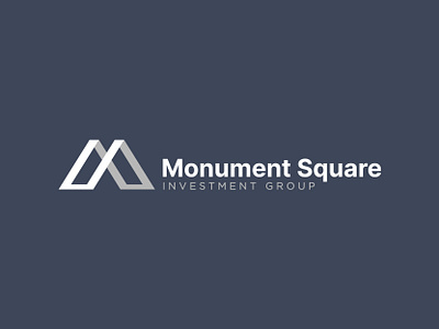 Monument Square Investment Group art direction brand brand design brand identity branding design graphic design logo logo design rebrand website design website development