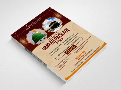 Umrah Flyer - Flyer Design branding design flyer graphic design poster