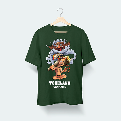T-SHIRT ILLUSTRATION - TOKELAND adobe caricature cartoon clothes design illustration tshirtdesign tshirtillustration