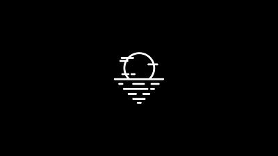 Sunset cute illustrations icon illustration minimal minimalistic sunset vector