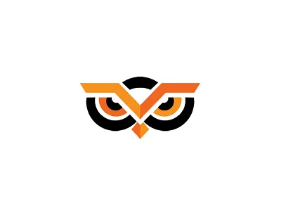 Owl Head Logo Concept branding design graphic design illustration logo typography