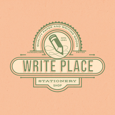 Write Place Logo Design branding design graphic design illustration logo logo designer logodesign