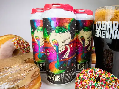 Soul Candy Pastry Stout Label for 10 Barrel Brewing Company