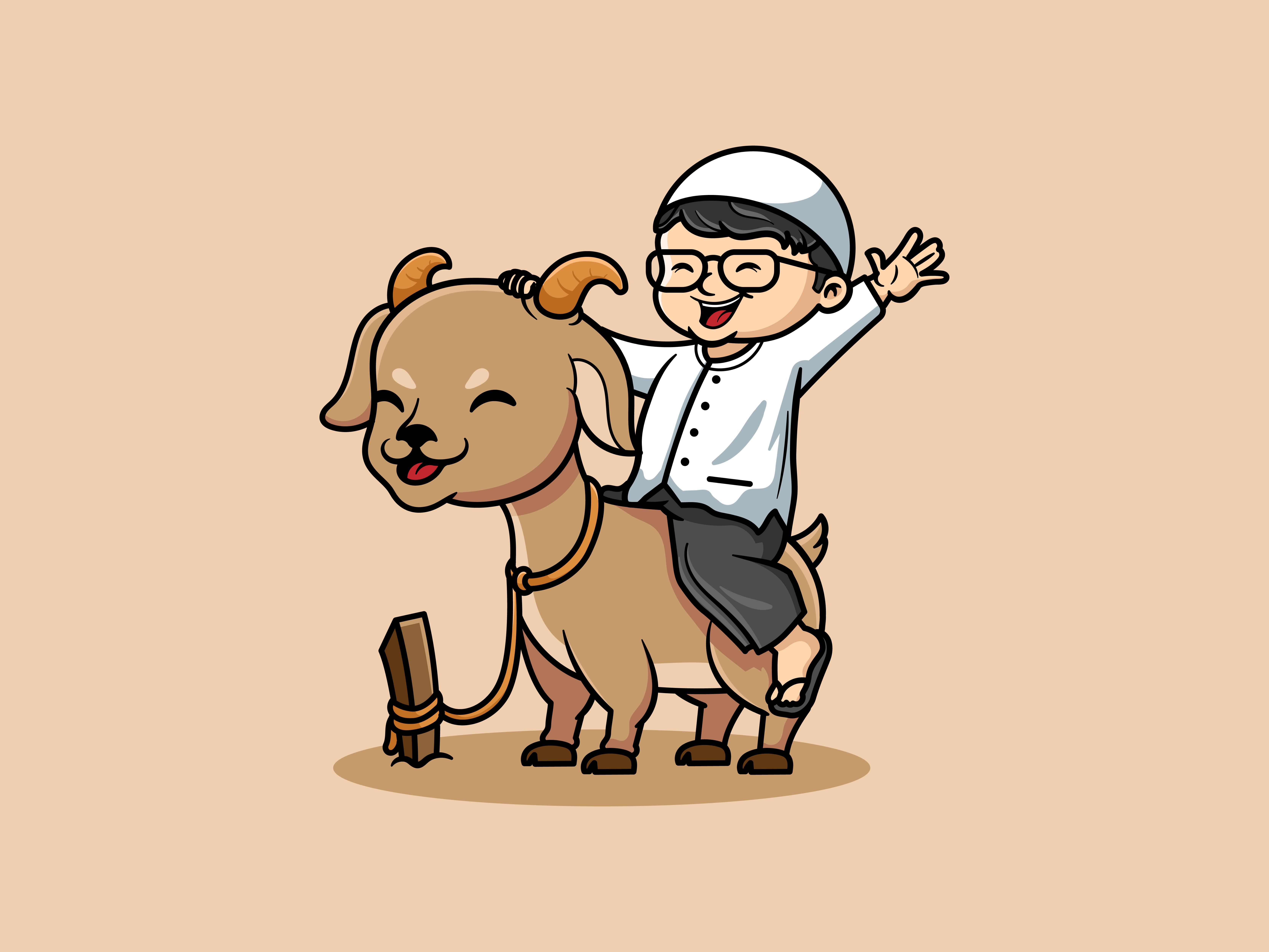 Example of Create Cute Mascot Logo For Your Brand