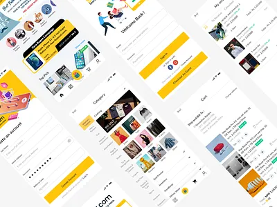 Mobile App UI design mobile ui
