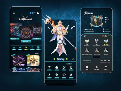 Battle Ground Kingdom animation game ui