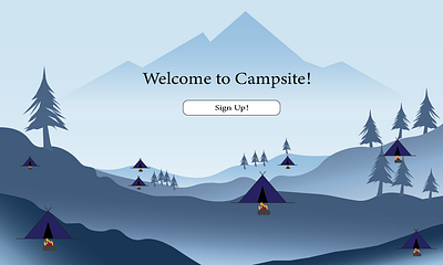 Onboard camping dailyuichallenge design graphic design illustration nature ui zandraart