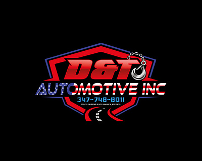 Tow Truck company logo branding graphic design illustration minimalist logo vector