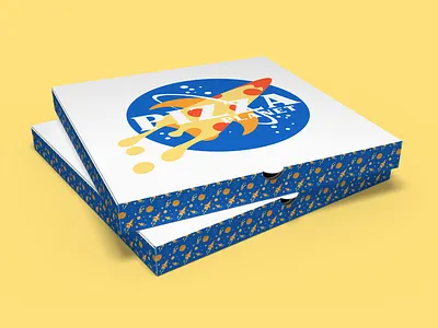 Logo Design Concept: Pizza Planet branding design graphic design illustration logo vector