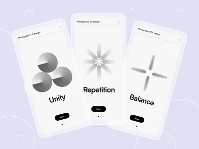 Principle of UI Design app clean dailyui design ui ux