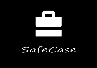 SafeCase Logo Design app branding design graphic design illustration logo typography ui ux vector