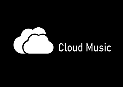 Cloud Music Logo Design app branding design graphic design illustration logo typography ui ux vector