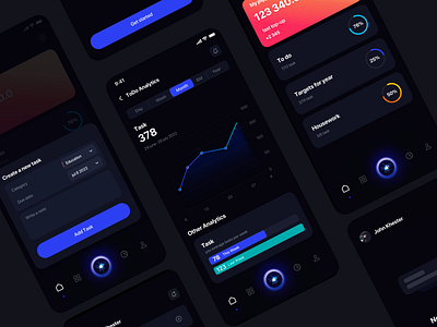 Planner Jet IOS - Part 3 branding darkmode ios mobile swift todo ui ux web