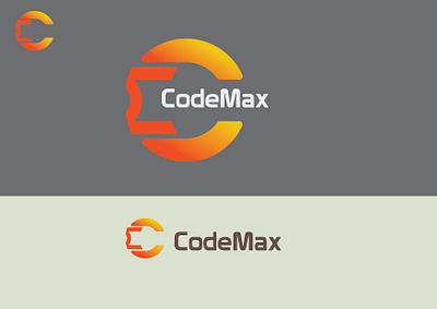 Code Max, an IT firm logo. branding logo