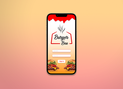 Food Delivery Sign in - DailyUI 001 app brand branding daily ui dailyui food graphic design illustrator log in logo logo design minimal mobile photoshop sign in sign up typography ui ux vector