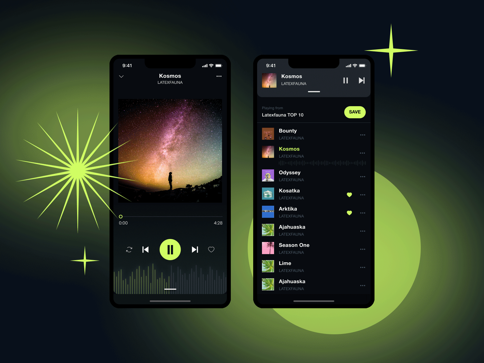 Mobile Music App by solutio.studio on Dribbble
