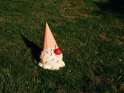 Ice Cream Cone colorful craft fun ice cream paper mache photography sprinkles summer