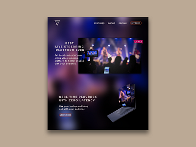 Web Design - landing page graphic design landingpage logo photoshop sketch ui webdisign webpage