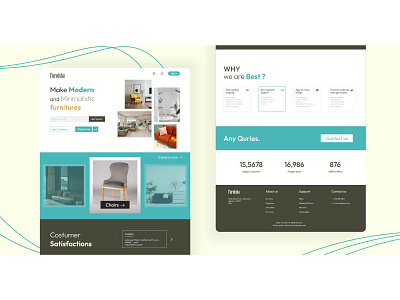 Furnitue website UI adobe xd furniture ui furniture website interior ui simple ui ui ui design ui ux web ui webpage