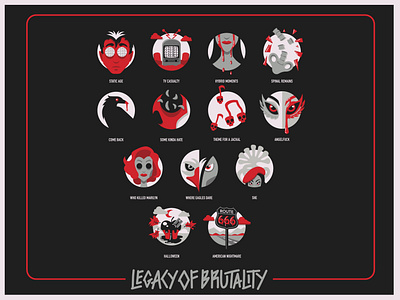 Misfits LEGACY OF BRUTALITY Art Tribute affinity designer digital art icon illustration ipad art misfits music music art punk punk rock songs vector illustration