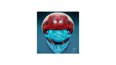 Happy shark character concept art design goldcoastaudio illustration illustrator procreate protoart shark the protoart