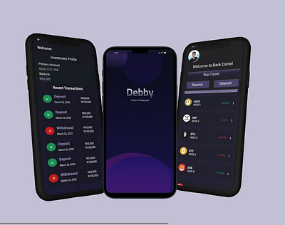 Welcome to Debby crypto design ui