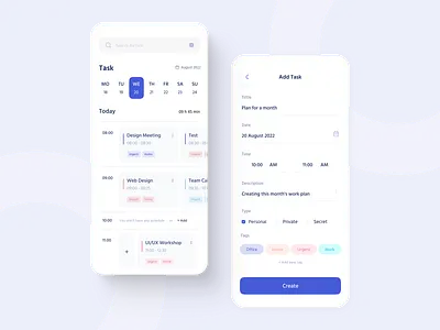 Task Manager Mobile App android app application appui daily task ios management app mobile app mobile design project managment task task list task management app task manager taskmanagement taskmanager tasks ui ux work