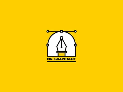 Graphic Pen Logo Design blog content design graphic arts icon logo pen vector