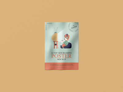 A3 Poster Mockup Free poster mockup free
