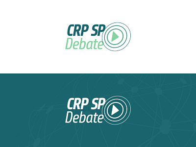 CRP SP Debate ao vivo broadcast canal design design gráfico graphic design live lives logo logotipo marca play produto programa psicologia psychology símbolo transmissão video youtube