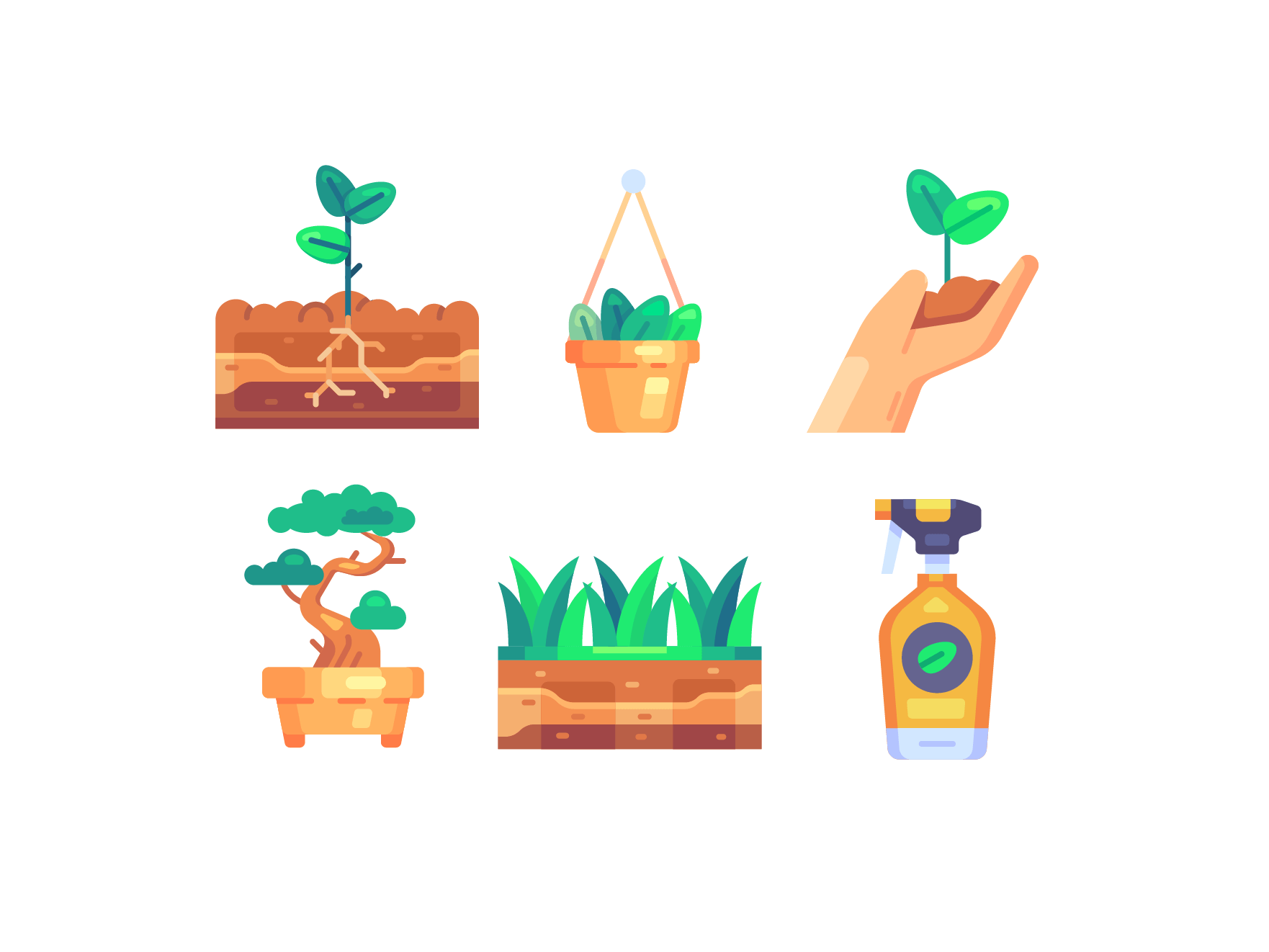 Example of Icon Illustrations Design