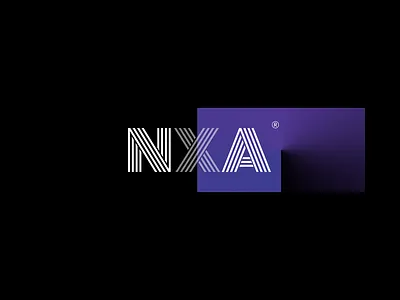 NXA® Logo branding graphic design logo ui