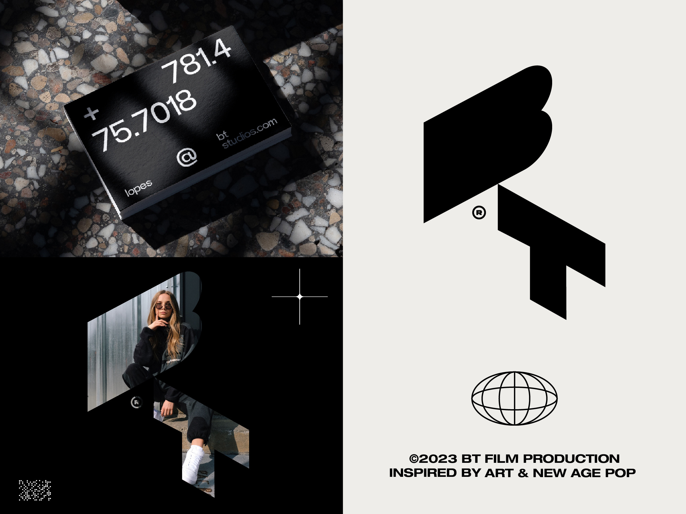 BT®STUDIOS brand brand design brand designer branding davor butorac dbworkplay design lettermark logo logo abstract logo design logo designer logo film logo inspiration logomark logotype monogram symbol visual identity wordmark