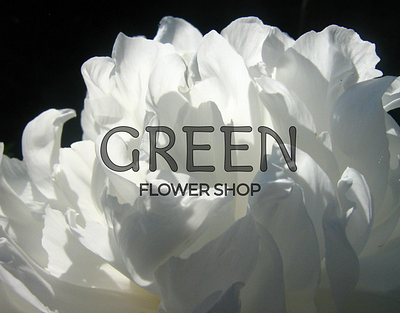 Green - Flower Shop app branding design graphic design illustration logo motion graphics ui ux vector