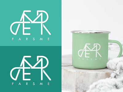 Logo Name Farsme branding graphic design illustration logo logoname typography