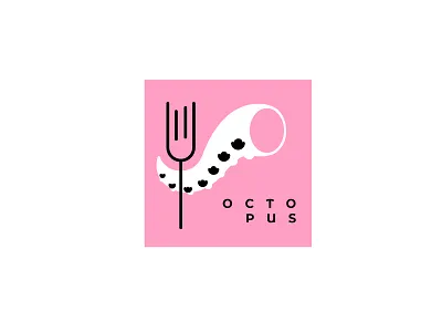 Octopus restoraunt branding identity logo logotype restoraunt