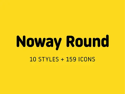 noway round font branding clean free logo resource sans serif ui