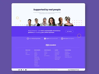 WOO LANDING PAGE FOURTH SECTION branding design landing page productdesign ui