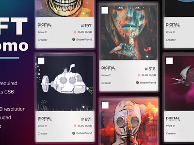 NFT Collection Promo - Opener metaverse