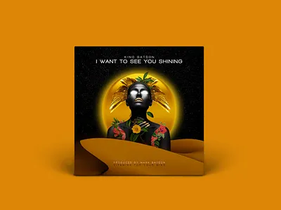 I WANT TO SEE YOU SHINING afro futurism afrofuturism album cover design artwork artwork design cover art cover art design design graphic design surreal art surrealism