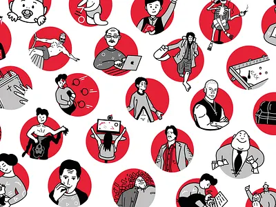 CORPORATE ACHIEVEMENTS achievement achievements gamification goals illustration memes person