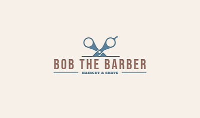 Bob The Barber Logo branding dailylogochallenge design logo vector